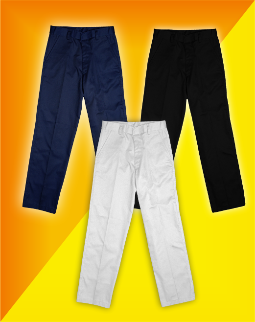 smk pants white blue black cover